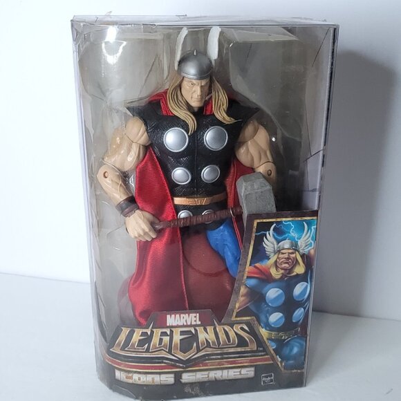 Marvel Legend Icons Series THOR 12" Large Action Figure Hasbro NEW Bubble Damage - Picture 1 of 7